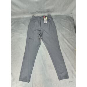 Under Armour Unstoppable Taper Fitted Pants Mens Size S Gray 1352028-012 NWT
